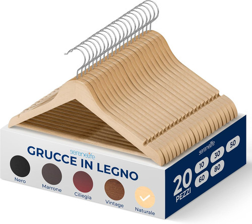 Stampelle armadio legno - stampelle,