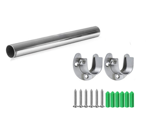 Kit tubo armadio diametro 25mm - kit,